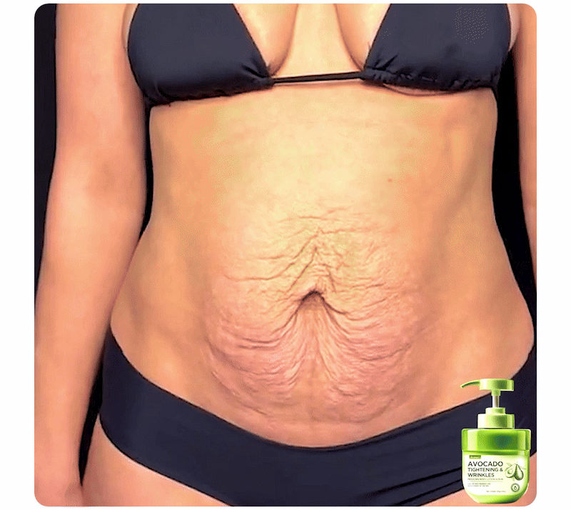 Avocado Tightening & Wrinkles Reducing Body Lotion Scrub